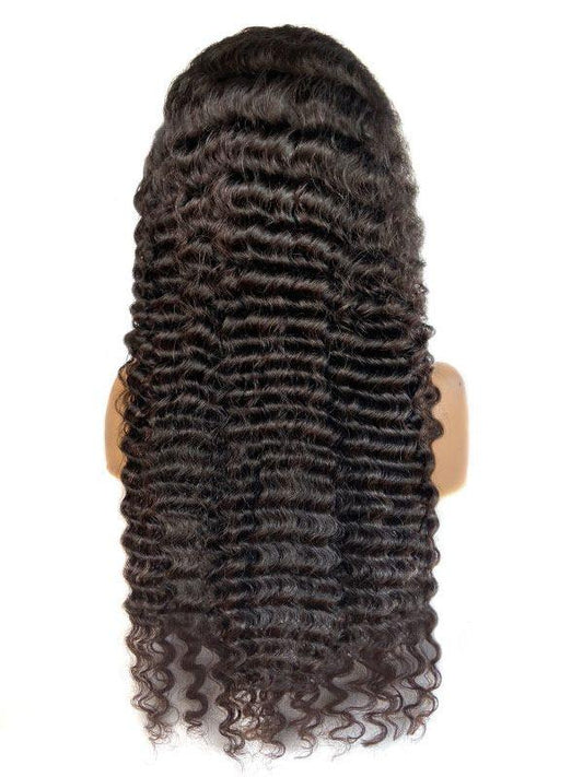 Transparent Lace Wig-Deep Wave